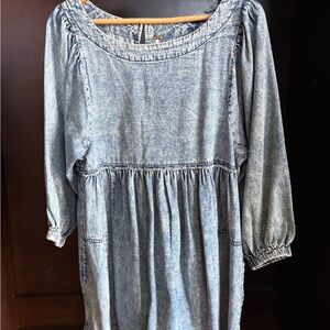 Denim Blue Free People Dress